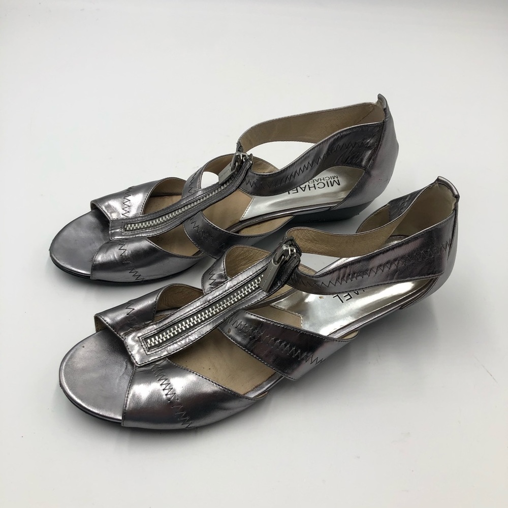 MICHAEL Michael Kors Open Toe Zip Sandal